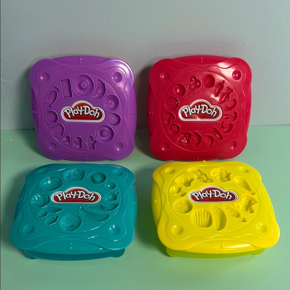 Play-Doh Storage Containers Set of 4, Playdoh stackable Storage Solution